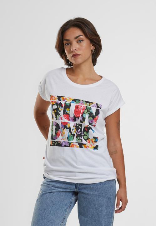 Immagine prodotto Merchcode Maglietta floreale RUN DMC da donna (XS)