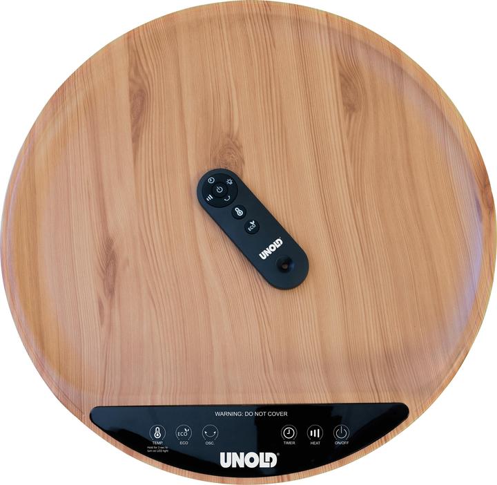 Actual product image Unold Henry fan heater table (2000 W)