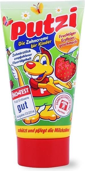 Putzi toothpaste for children, strawberry, 50 ml (50 ml)