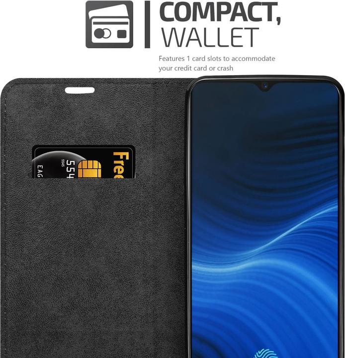 Image du produit Cadorabo Housse pour Realme X2 PRO / Oppo Reno Ace en Book Invis. Style magnétique (Oppo Reno Ace)