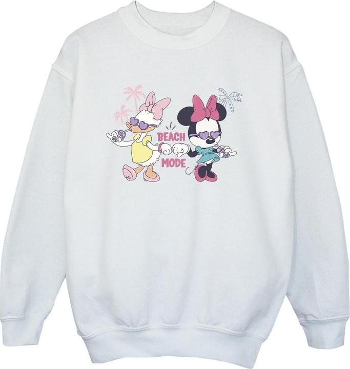 Disney Minnie Daisy Beach Mode Sweatshirt Jungen