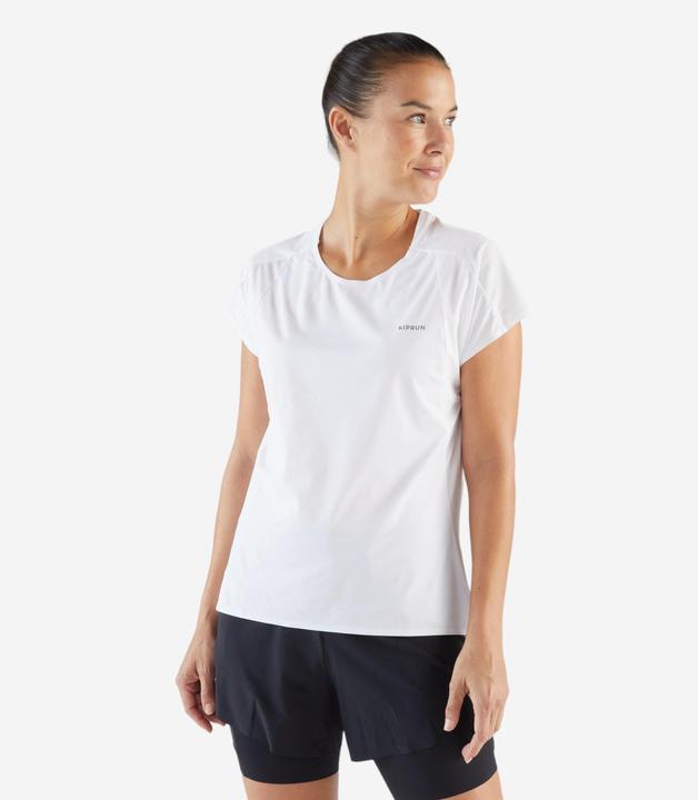 Produktbild Kiprun Laufshirt kurzarm Damen leicht - 900 weiss (XL)