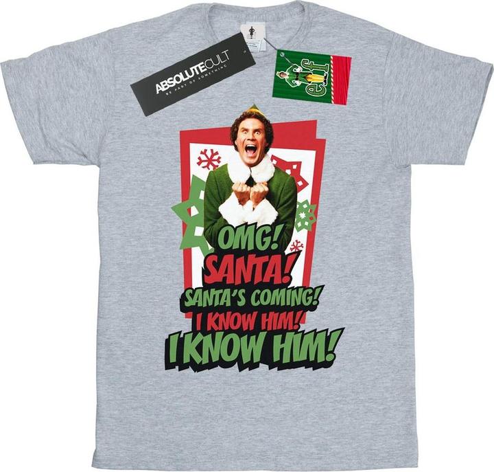 Elf OMG Santa TShirt Jungen