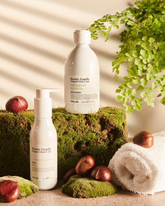 Actual product image Nook Beauty Family Shampoo Castagna&Equiseto 300ml (300 ml, Liquid shampoo)