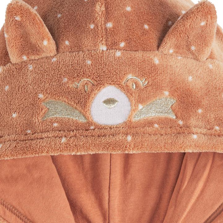 Produktbild La Redoute Collections Kapuzen-Overall Roter Panda aus Fleece