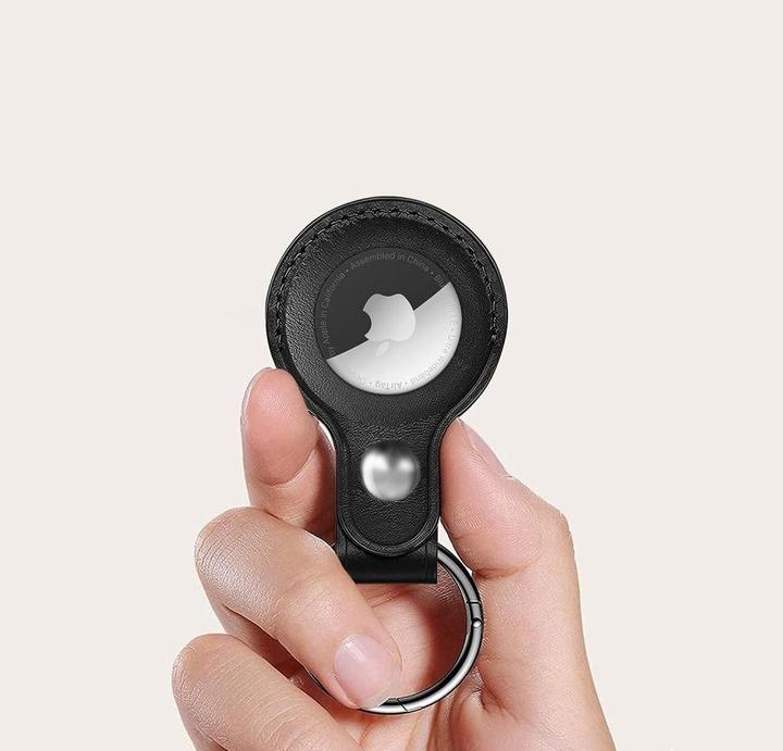 Produktbild Tech-Protect NaturalFit Case für Apple AirTag 1/2 - Schwarz