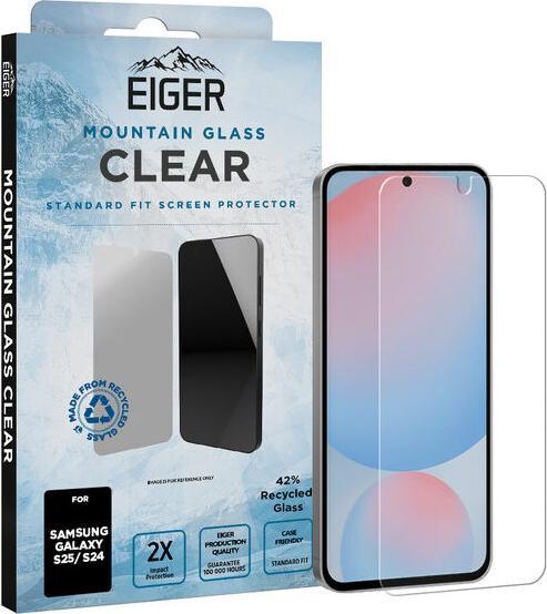 Eiger Mountain Glass Clear (1 pièce(s), Samsung Galaxy S25)