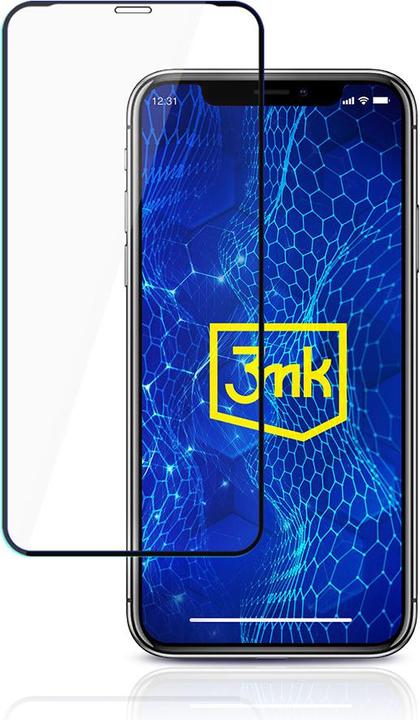 Produktbild 3MK HardGlass Max Lite for iPhone X black frame (1 Stück, Apple iPhone X)