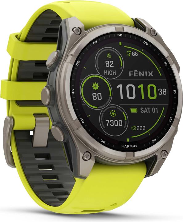 Produktbild Garmin Fenix 8 Solar Sapphire Titan (47 mm)