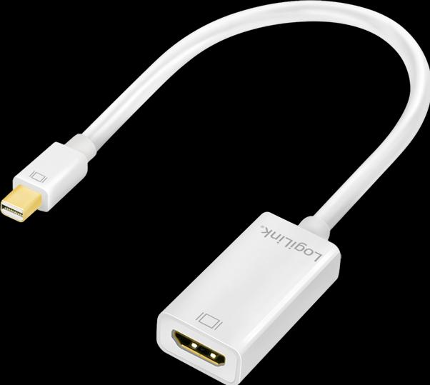 Actual product image LogiLink Mini DP zu (HDMI, 10 cm)