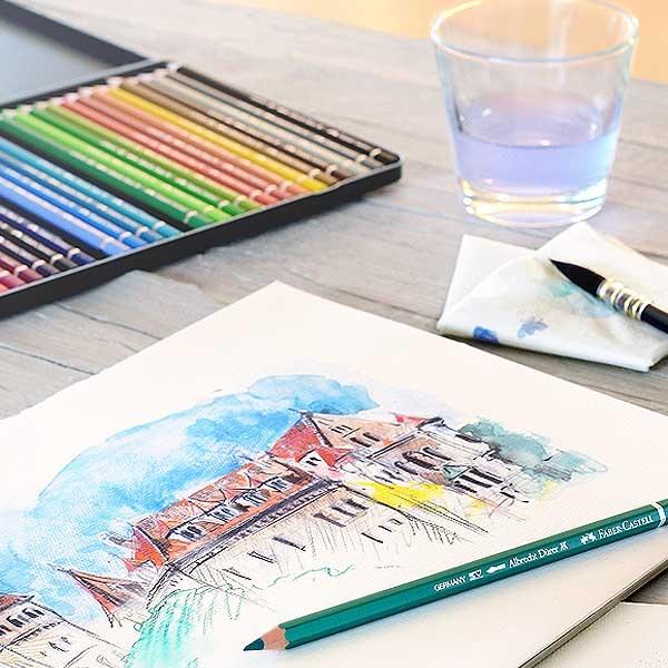 Actual product image Faber-Castell Albrecht Dürer watercolour pencils (Multicoloured, 120 x)