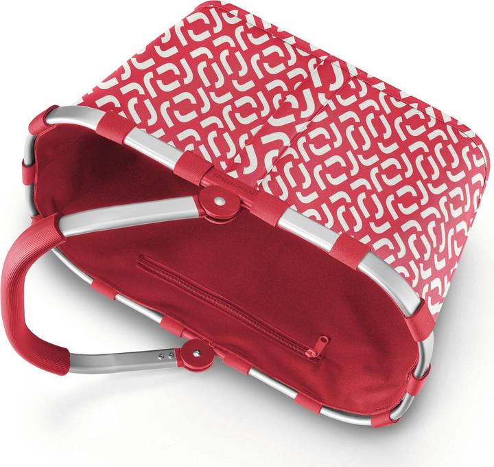 Actual product image reisenthel Shopping Basket Carrybag Signature Red/White