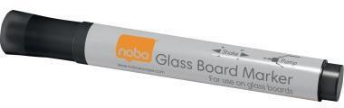 Image du produit Nobo Marqueur pour panneau de verre (Noir, 3 mm, 4 x)