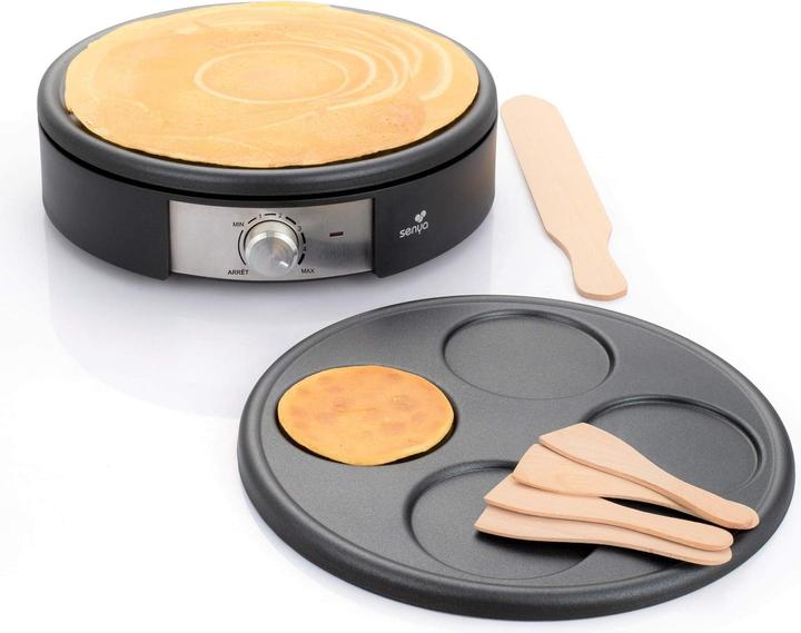 Produktbild Senya Crêpes Pfanne (30 cm, Crêpe Pfanne, Aluminiumguss)