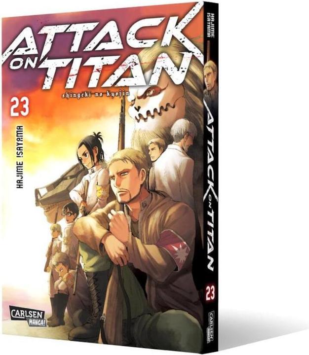Produktbild Attack on Titan 23 (Deutsch, Hajime Isayama, 2018)