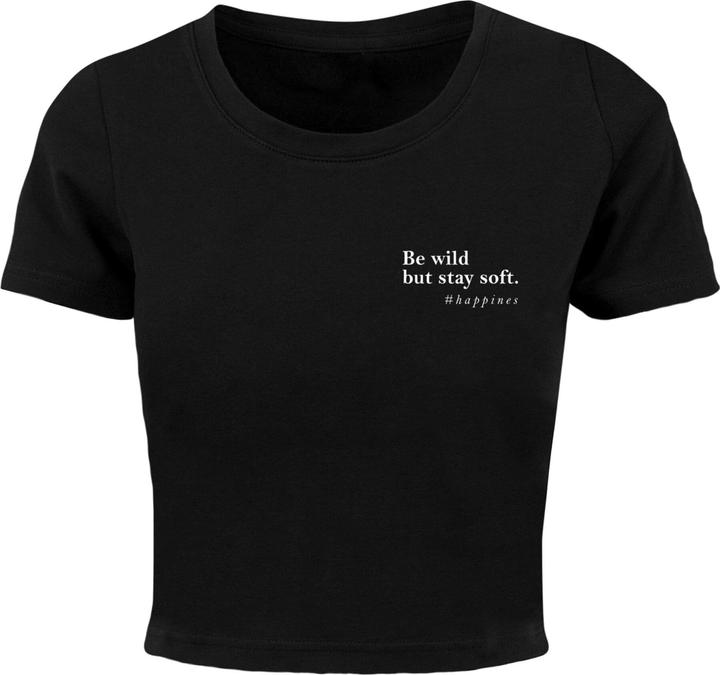 Merchcode Ladies Happines Cropped Tee - 118943 (XL)