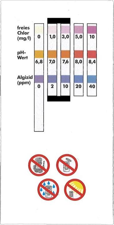 Actual product image Planet Pool Water test strips
