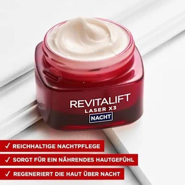 Actual product image L'Oréal Paris L'Oréal, Revitift Laser x3 CIA, night cream, 50 ml (50 ml)