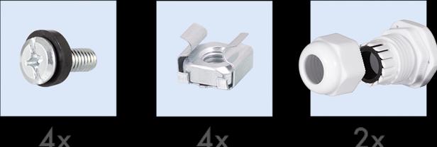 Actual product image LogiLink Splice boxes LC-DX