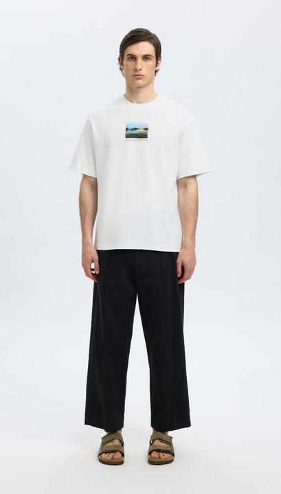 Immagine prodotto Selected Homme Print T-Shirt mit Rundhalsausschnitt (L)