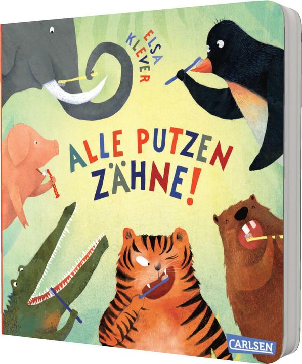 Actual product image Klever:Alle putzen Zähne! (German, Elsa Klever, 2025)
