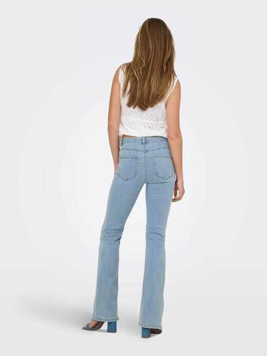 Actual product image Only ONLWAUW Hohe Taille Ausgestellt Jeans Flared fit jeans (32)