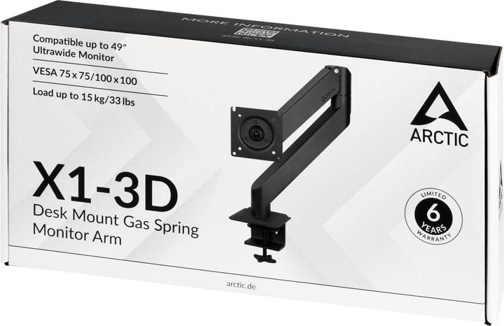 Produktbild Arctic X1-3D (Tisch, 40")