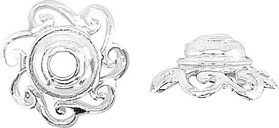Actual product image Leyda Blossom Bead Caps