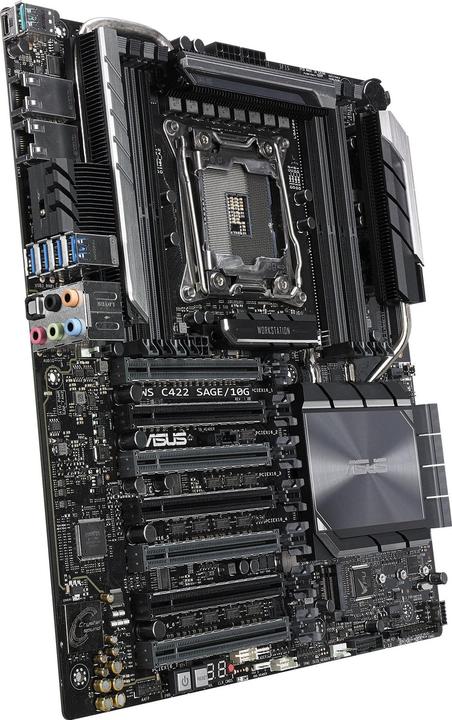 Produktbild ASUS WS C422 SAGE (LGA 2066, Intel C422, SSI CEB)