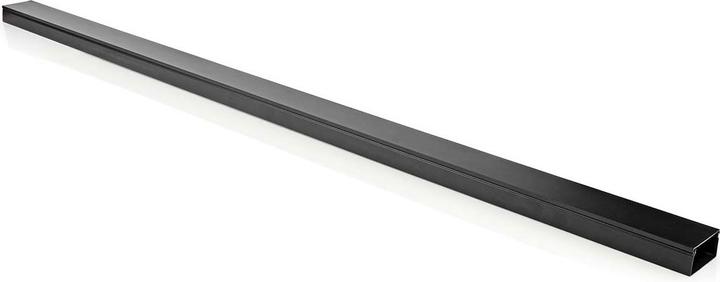 Actual product image Nedis Cable management | Tube | 1 piece | max. cable thickness: 25 mm | Aluminium | Black (Duct, 110 cm)