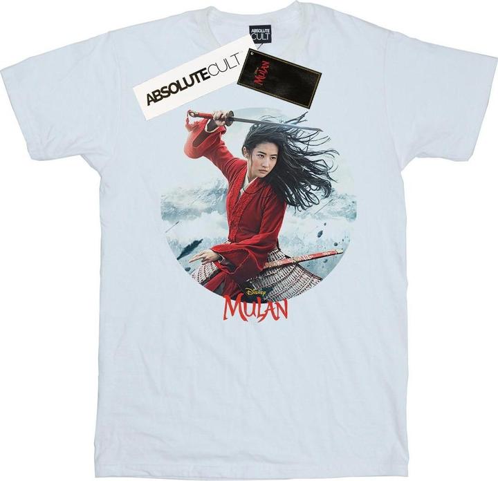 Disney Mulan Movie Sword Poster TShirt (S)
