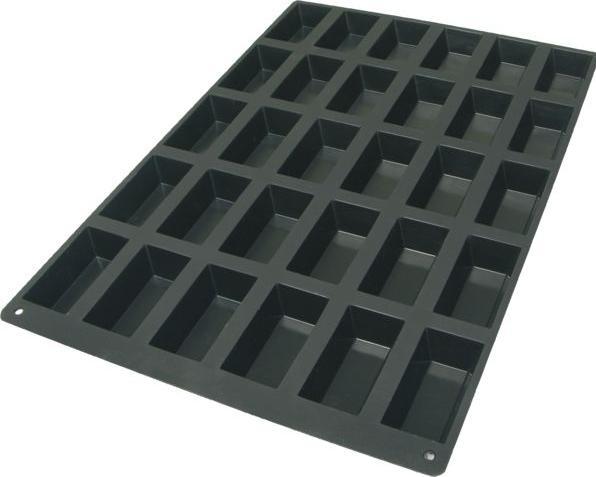 Produktbild Silikomart Mini-Kuchenform 30er, Silikon, Höhe: 30 mm, Länge: 600 mm