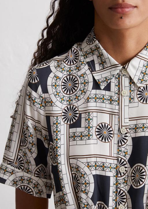 Produktbild Marc O'Polo Damen bedrucktes gewebtes Kleid (40)