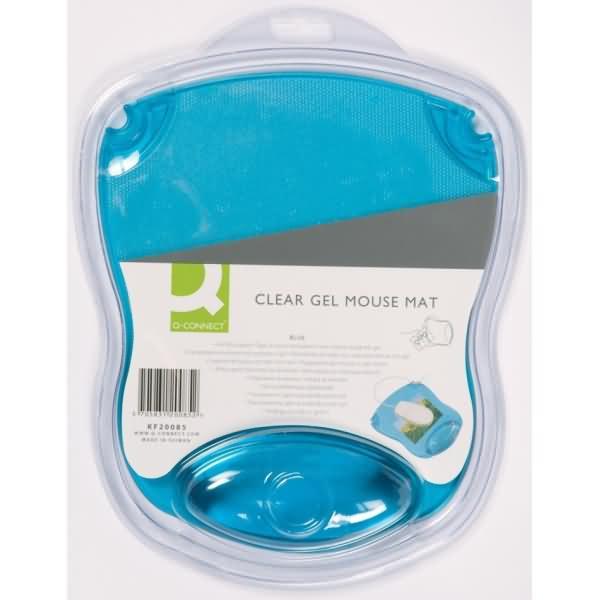 Actual product image Q-Connect Mouse pad with gel pad blue