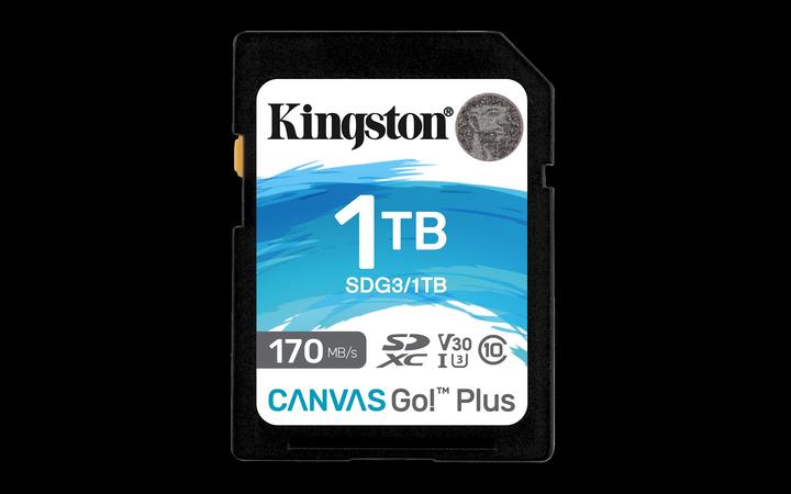 Produktbild Kingston Canvas Go! Plus (1000 GB, SDXC, U3, UHS-I)