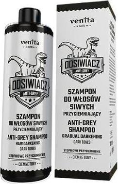 Image du produit Venita Men Shampoo For Men For Grey Hair Dark Tones 200Ml (200 ml, Shampoing liquide)