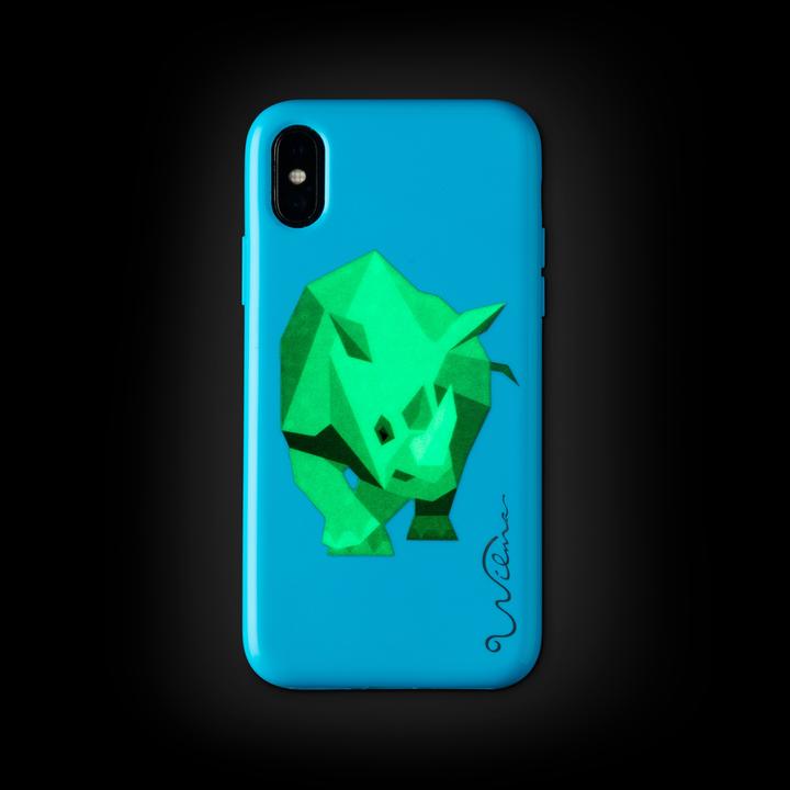 Actual product image Wilma Electric Savanna Rhino (Apple iPhone XS, Apple iPhone X)