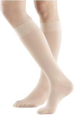 Produktbild Veno Train SOFT AD KKL2 M normal/short geschlossene Fussspitze creme Haftband Noppen 3cm (M)