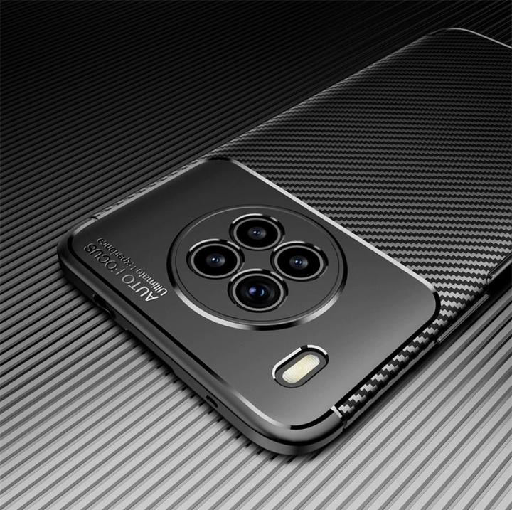 Produktbild Screenguard Honor 50 Lite Hülle Carbon Design TPU Case (Honor 50 Lite)