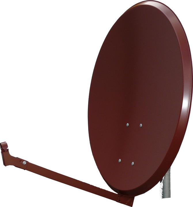 Image du produit Televes Réflecteur en aluminium S80EL-Z rouge brique73x80cm Easy-Line 793304 (38.50 dB, UKW / MW / LW, DAB/DAB+)