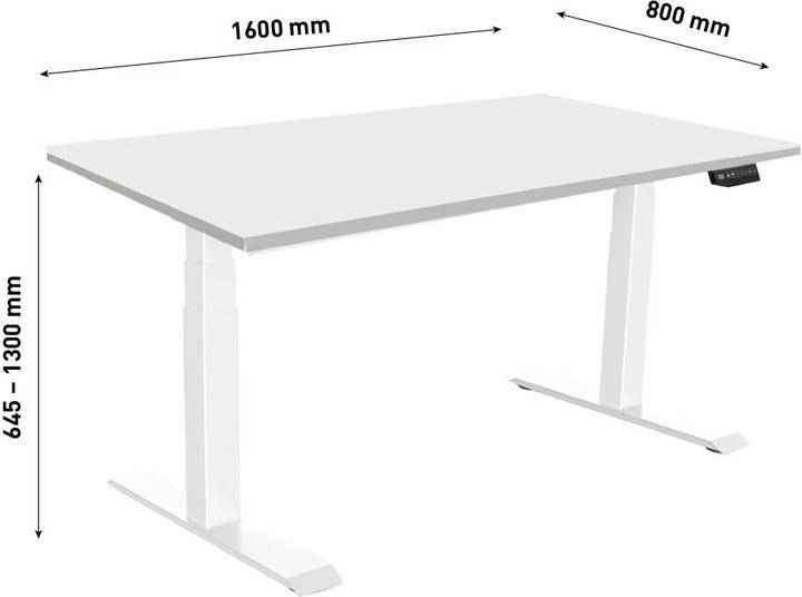 Image du produit Contini Table de bureau (160 x 80 x 130 cm)