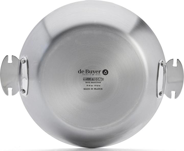 Actual product image de Buyer PAN ALCHIMY LOQY ø28 (28 cm, Frying pan, Stainless steel)