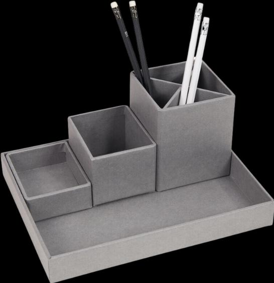 Actual product image Bigso LENA Desk Organiser Grey