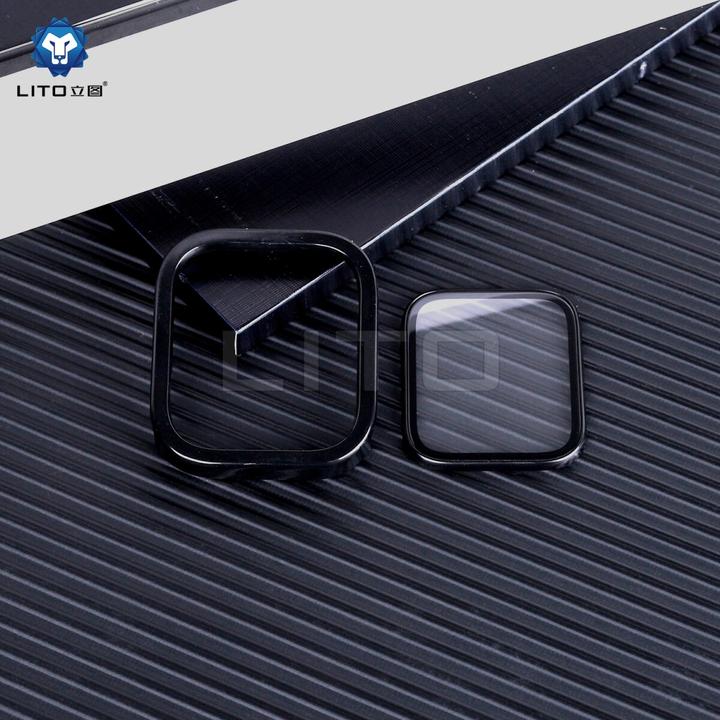 Produktbild Lito Apple Watch Panzerglas mit Frame (Apple Watch Series 8, Apple Watch Series 9, Apple Watch Series 7)