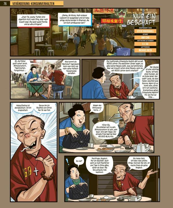 Actual product image Panini Der wichtigste Comic aller Zeiten: Geschichten, um die Welt zu retten (German, Jeff Lemire, Brian Azzarello, David Mack, Cliff Chiang, Jane Goodall, 2024)