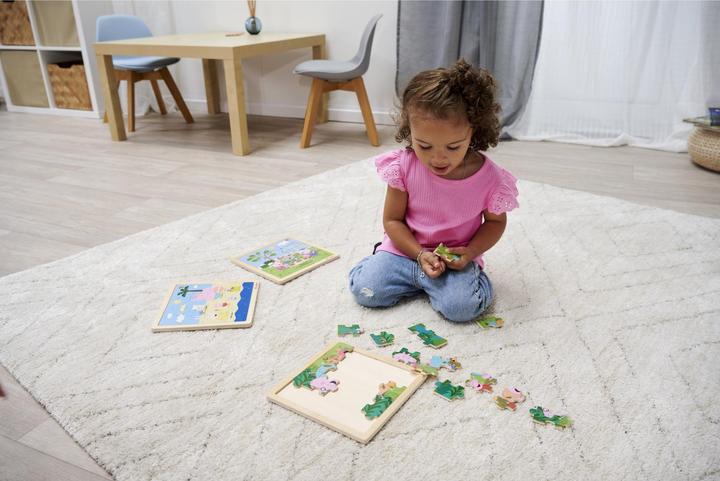Produktbild Eichhorn Peppa Pig, Einlegepuzzle, 3-sort. (20 Teile)