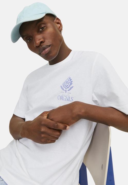 Actual product image Jack & Jones Gedruckt Rundhals T-shirt T-shirt (XXL)