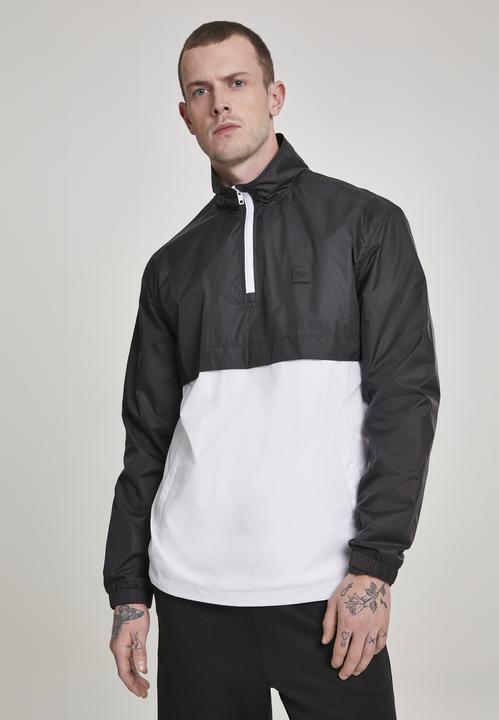Actual product image Urban Classics Stand Up Collar Pull Over Jacket (S)