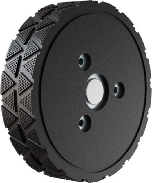 Actual product image WaveShare DDSM210 direct drive servomotor wheel RS485