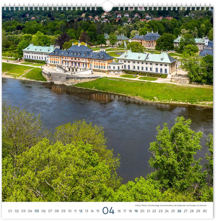 Produktbild Kalender Burgen und Schlsser Sachsen 2026 (30 x 30 cm, Deutsch)